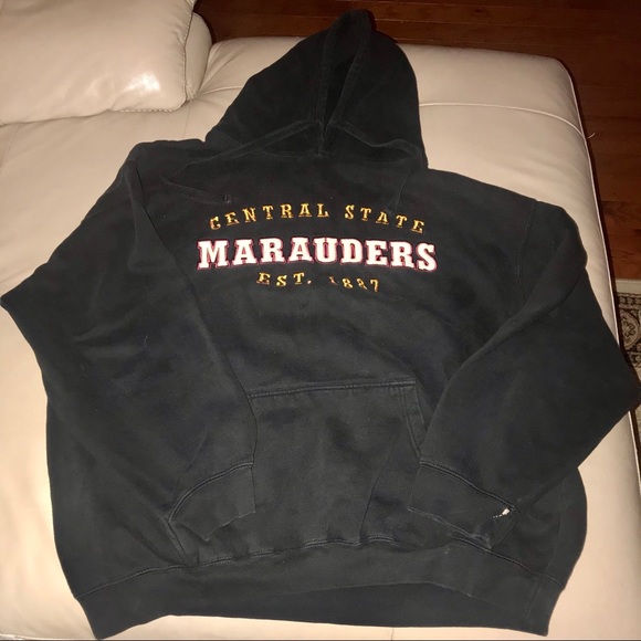 Vintage Central State University Marauders Hoodie - Picture 2 of 7